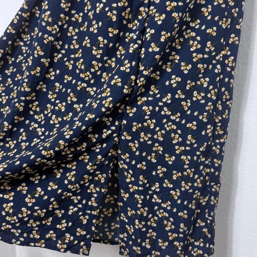 Altar'd State Floral Navy Blue Max Dress Size Small - Picture 4 of 7